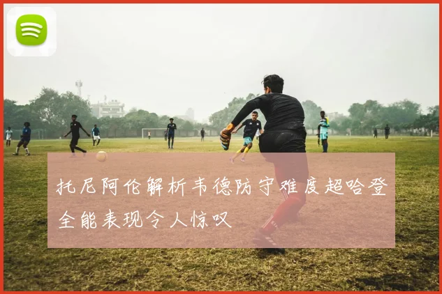托尼阿伦解析韦德防守难度超哈登全能表现令人惊叹